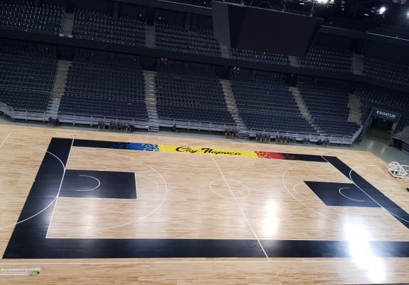 BT Arena din Cluj-Napoca va trece la un parchet modular, similar cu cel din NBA