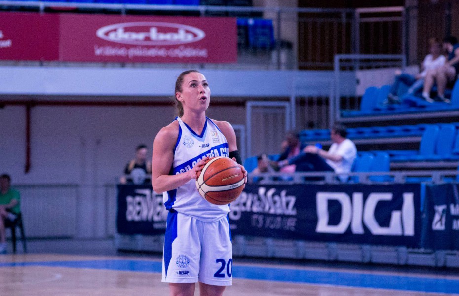 Ruxi Chiș, cea mai experimentată jucătoare din lotul lui CSU Rookies Oradea pentru sezonul 2019-2020