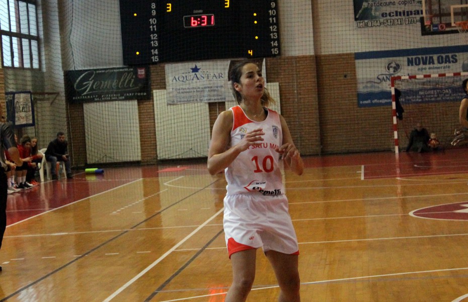 Maja Miljkovic și-a îmbunătățit recordul personal de puncte în LNBF în meciul cu CSU Rookies Oradea