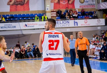 Cristian Achim, despre accidentarea lui Zekovic: „La prima vedere, nu este gravă”