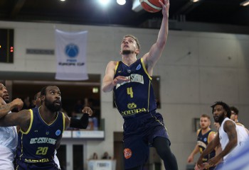 BC CSU Sibiu câștigă primul meci în FIBA Europe Cup