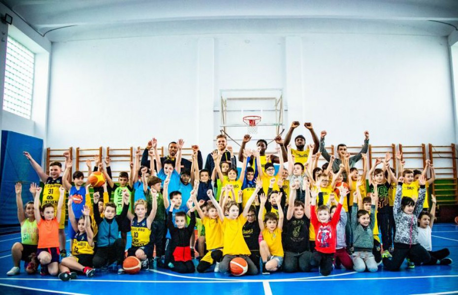 BC CSU Sibiu dă startul unei campanii dedicate juniorilor – Mă antrenez cu idolul meu