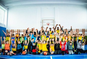 BC CSU Sibiu dă startul unei campanii dedicate juniorilor – Mă antrenez cu idolul meu