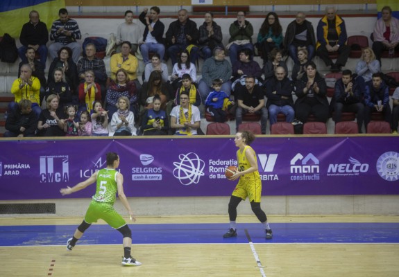 FCC Baschet Arad a decis ca meciul cu Olimpia Brașov să se joace fără spectatori