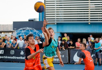 Salt virtual: Campion anul trecut la baschet 3x3, victorios acum și pe consolă la Raiffeisen Bank eSport Arena Streetball