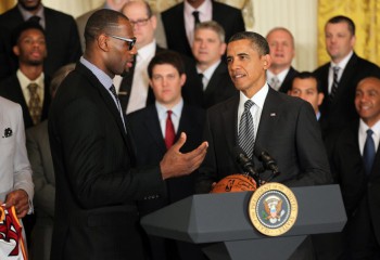 Barack Obama, mândru de prietenul său LeBron James
