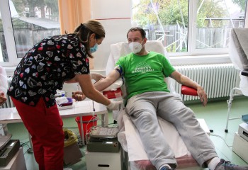 Staff-ul și jucătoarele de la Sepsi SIC au donat sânge