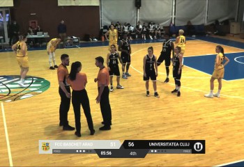 Arbitrajul video a fost folosit în premieră în baschetul românesc