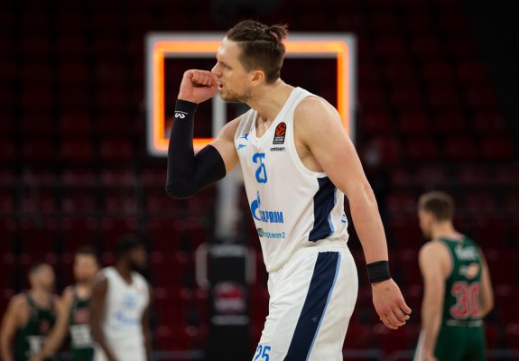 Zenit St. Peterburg câștigă restanța cu Baskonia