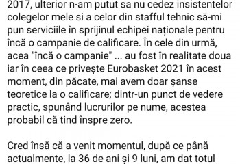 Annemarie Părău se retrage de la naționala României