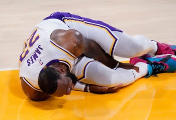LeBron James s-a accidentat în ultimul meci al lui Los Angeles Lakers