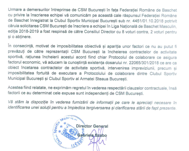 csm bucuresti da in judecata baschetbalisti